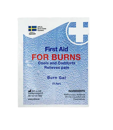 AKLA For Burns gelpåse 3,5 g - minsta köpmängd 12 st